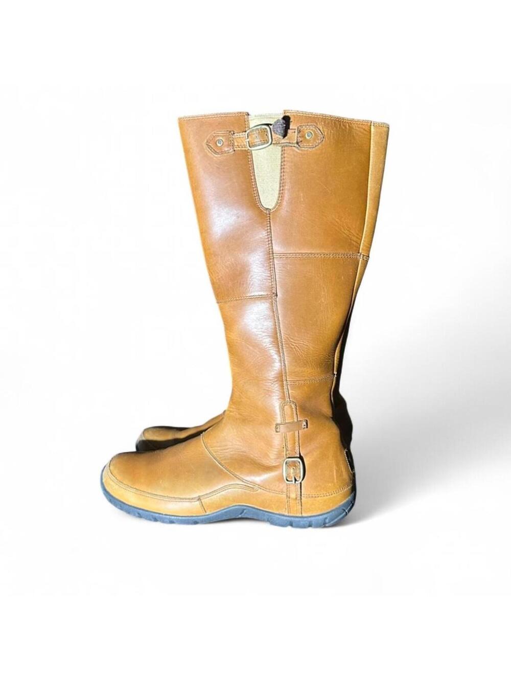 North Face Camryn Women's knee high leather riding boot Waterproof Size 7.5